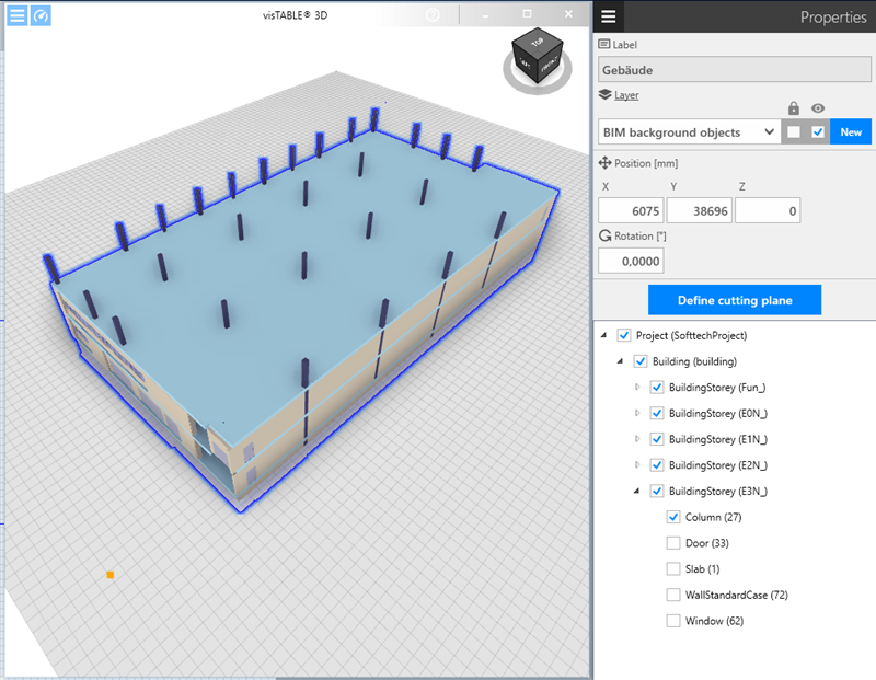 BIM IFC structure
