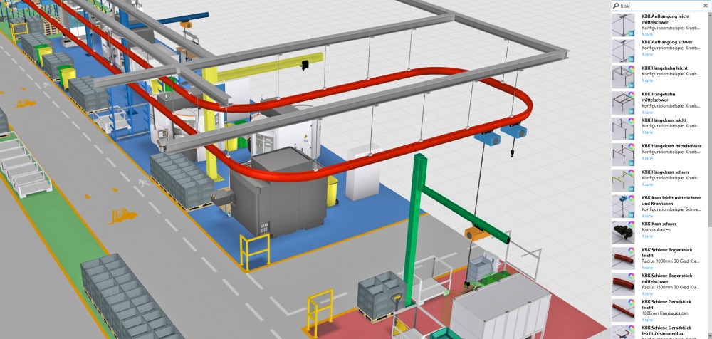 KBK Erweiterung Modellkatalog Krane