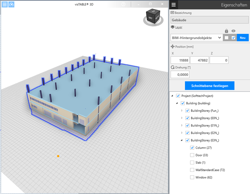 BIM IFC structure